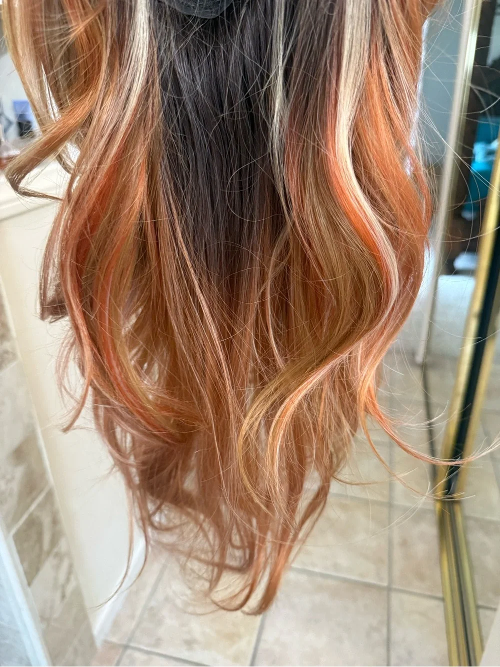 Chelsey smith crowns Vanessa carrot cake wig